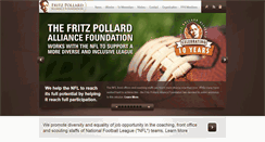 Desktop Screenshot of fritzpollard.org