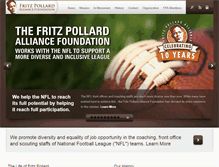 Tablet Screenshot of fritzpollard.org